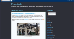 Desktop Screenshot of eclectitude.com